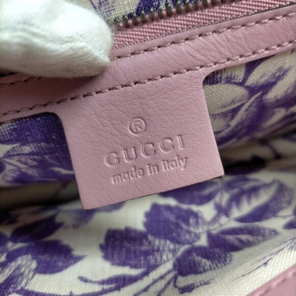 Gucci Hand Bag Pink Leather 667-080525 - Picture 13 of 13